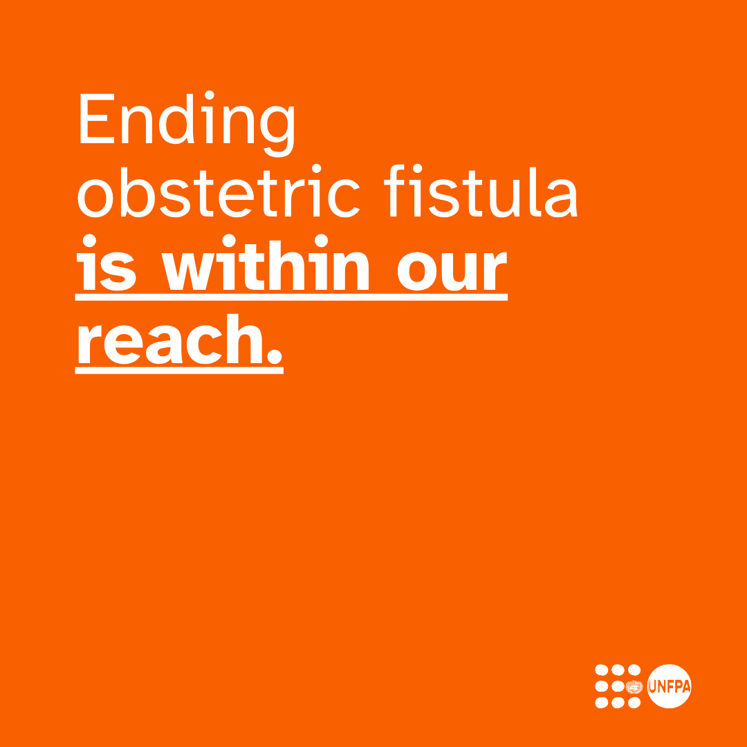 UNFPAGNB's tweet photo. Have you heard of obstetric fistula?

Half a million women and girls globally suffer from this devastating childbirth injury.

Luckily, it’s preventable and treatable.

Join @‌UNFPA to learn more about how the world can #EndFistula: https://t.co/wd6JNCmDij https://t.co/74hNCMWTDE