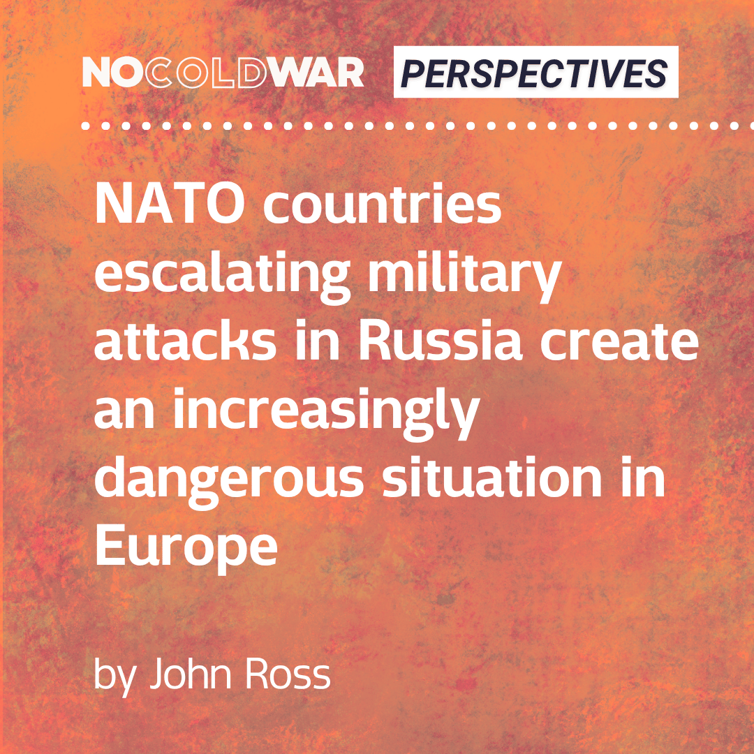 NoColdWar's tweet photo. NATO ᴄᴏᴜɴᴛʀɪᴇs ᴇsᴄᴀʟᴀᴛɪɴɢ ᴍɪʟɪᴛᴀʀʏ ᴀᴛᴛᴀᴄᴋs ɪɴ Rᴜssɪᴀ ᴄʀᴇᴀᴛᴇ ᴀɴ ɪɴᴄʀᴇᴀsɪɴɢʟʏ ᴅᴀɴɢᴇʀᴏᴜs sɪᴛᴜᴀᴛɪᴏɴ ɪɴ Eᴜʀᴏᴘᴇ

The disastrous decision to expand NATO eastwards, and to try to include Ukraine in it, always created the strategic risk of a general war in Europe. NATO's current actions are turning that strategic threat into a short-term one.

Read the full article by John Ross @JohnRoss43 here:
https://t.co/XbxBMPm5uy