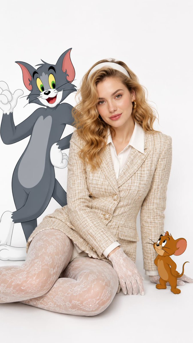 Vintage Fashion with Cartoon Characters