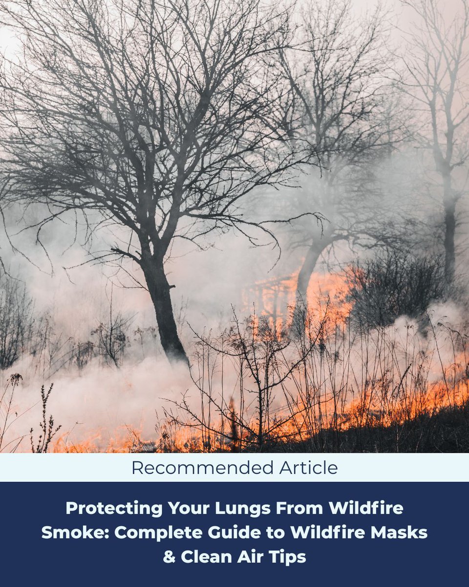 CambridgeMaskCo's tweet photo. Warmer months mean wildfire risks. It’s not just the haze; it’s the PM2.5 particles that settle deep in your lungs.

Our blog covers:
✅ Health &amp; respiratory impacts
✅ PM2.5 explained
✅ Proactive prep for your home

Read more: https://t.co/VhtHSvGqk4 

#WildfireSmokeProtection https://t.co/wML7aNz19W
