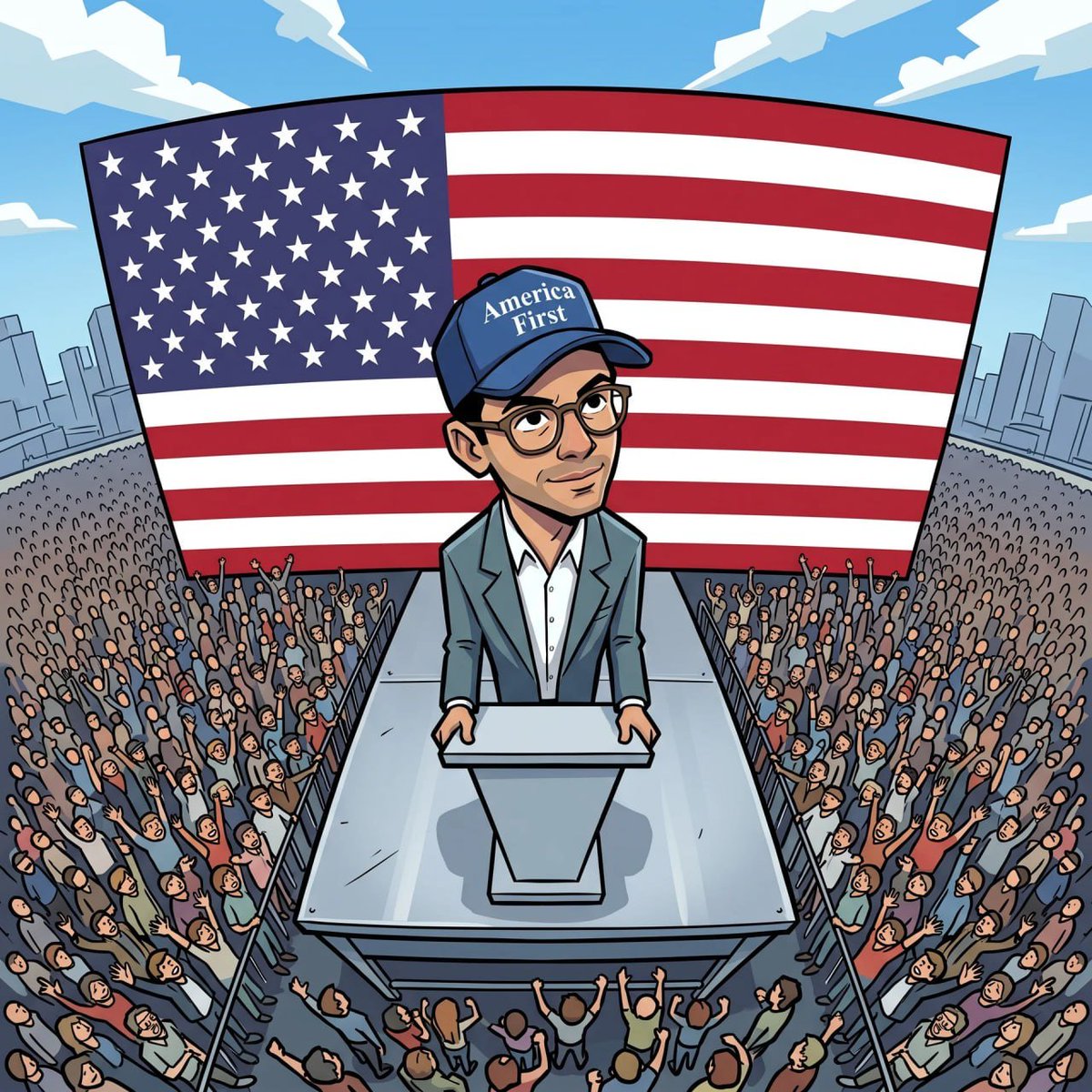 af_solana's tweet photo. James Fishback is running on America First.

We need more people like James. https://t.co/JLABPobM97