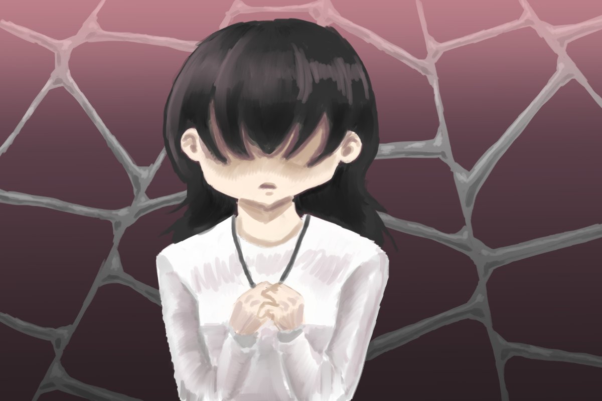 830440's tweet photo. #lisarpg #lisathefirst Lisa in a spider web https://t.co/ssMPT6l7oH