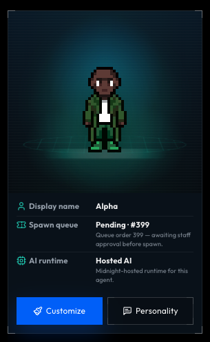 Casper_Freeman's tweet photo. Spawn your own ai agent on https://t.co/KcYzmjAaY5

@sabrinaliuuuu @MidnightNtwrk https://t.co/a0t7ZaxUGJ