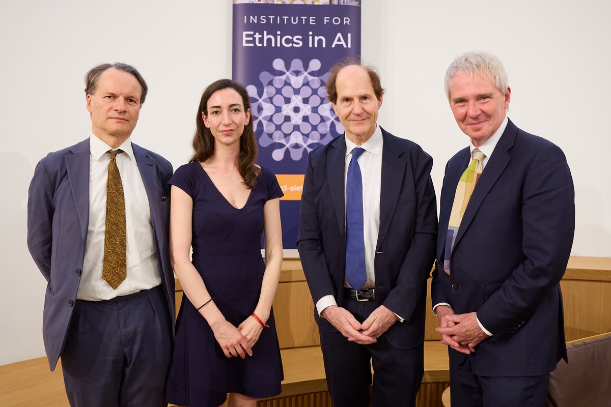The Institute for Ethics in AI tweet media