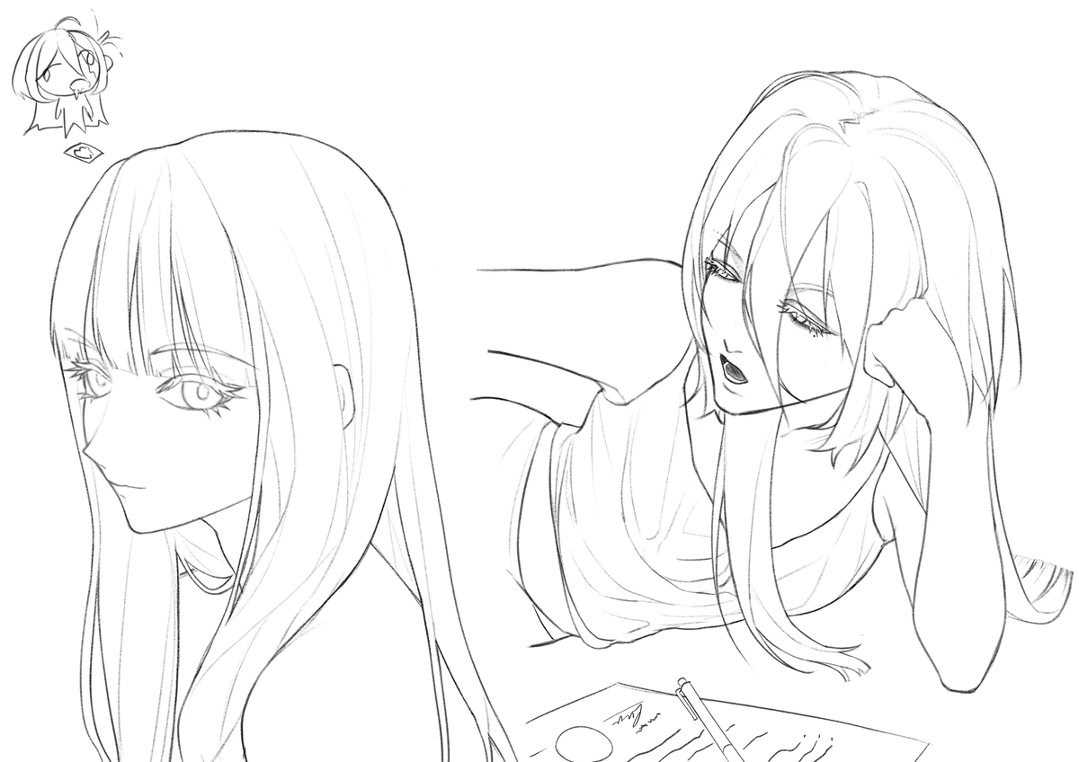 Fujoshi_0081's tweet photo. doodle https://t.co/pvHLfo58Hl