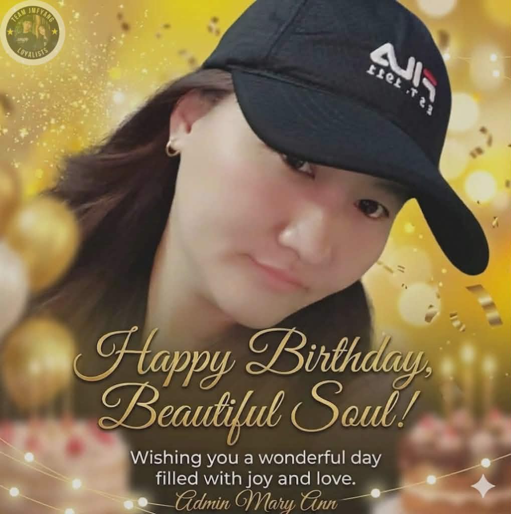 JFLoyalists's tweet photo. Happy birthday to the beautiful and hardworking admin of Jmfyang Loyalist!

Thank you so much for everything. May the Lord continue to bless you with good health, and may you never change your kind heart. May our Almighty God continue to guide and bless you always.

#JMFYANG https://t.co/v6WpRJH1u2