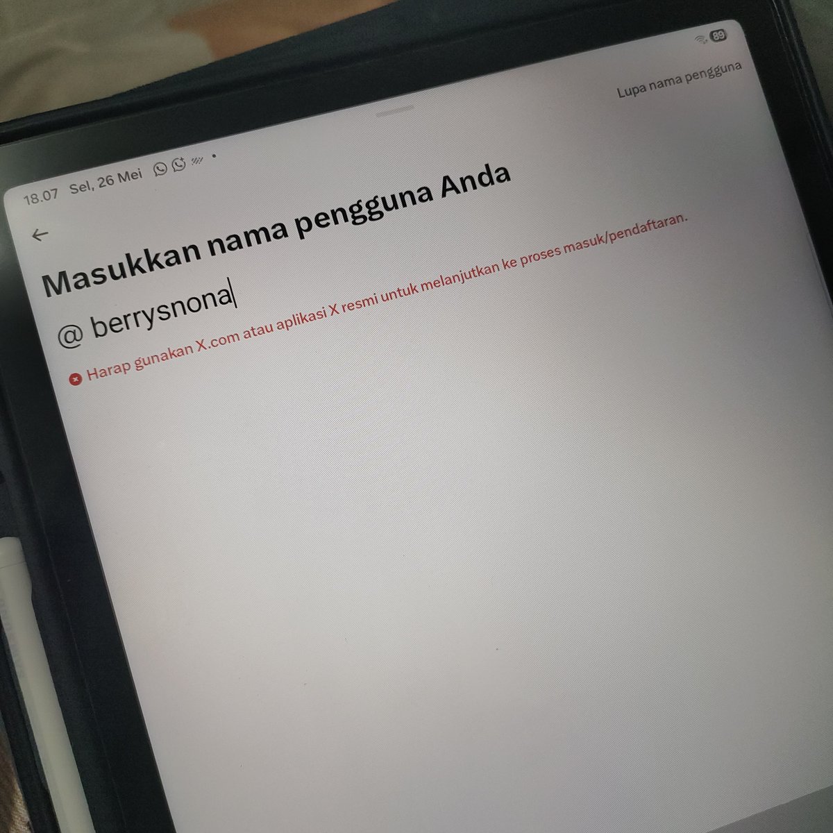 biyy! fsr on wa tweet media