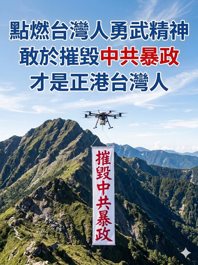 中華民國 中華保台反共復國黨 （政黨證字第381號） tweet media
