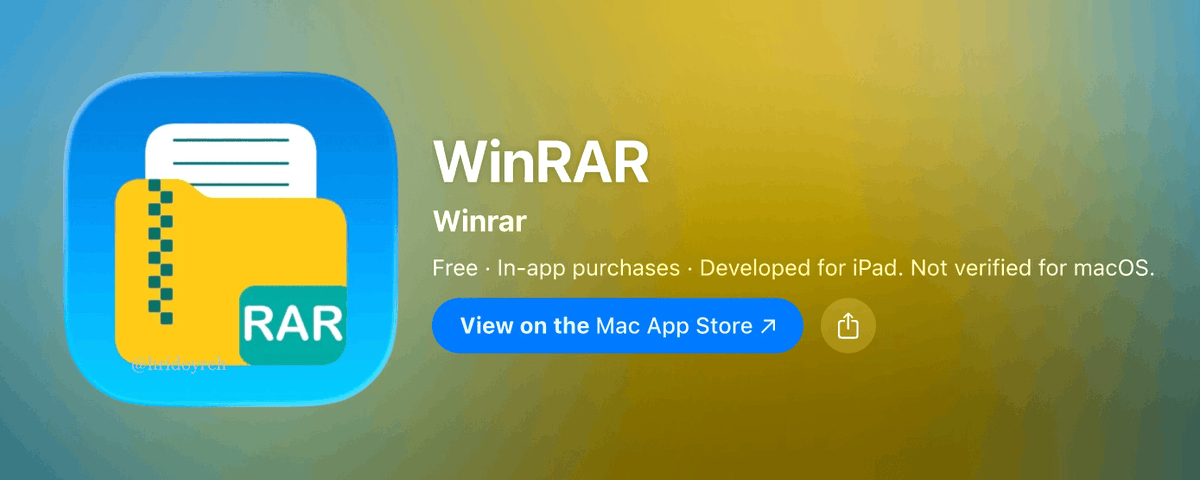 hridoyreh's tweet photo. WinRAR is earning $5M+ a year.

They are making money from,

Corporate license and govt contracts.

Right now, they have 500M+ users.

Its valuation is $25M+ currently.

Literally, zipping it up... https://t.co/tutbad8d9X