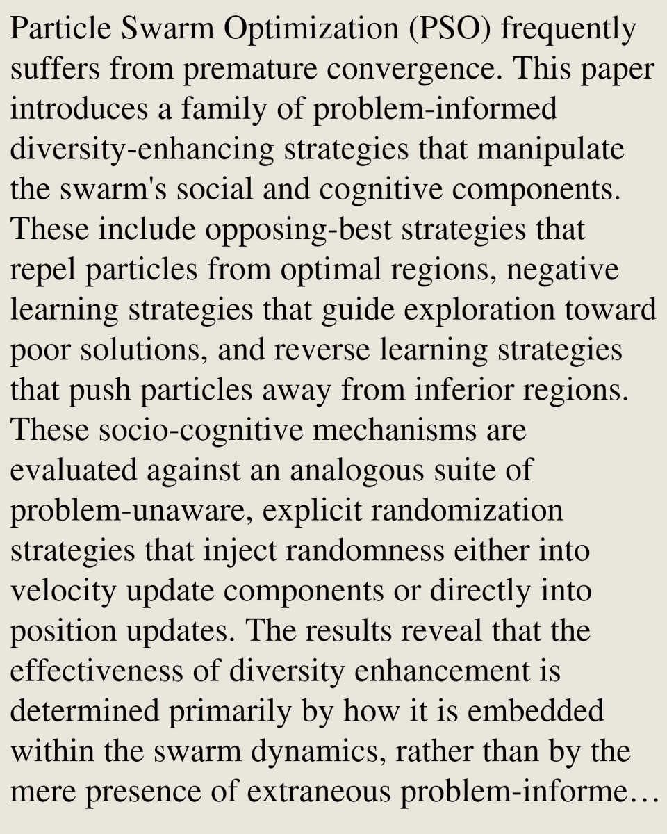 Neural and Evolutionary Computing Papers tweet media