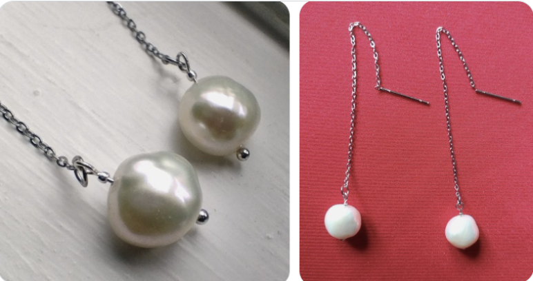 InessaW29's tweet photo. https://t.co/h47xvwVLa6
Gorgeous Lustre White FRESHWATER PEARL & Chains EARRINGS +Velvet pouch Gift UK
#MHHSBD #jewellery #PartyAnimalsOutfitDesign #earrings #necklaces #Stunning #ebayfinds #gifts #cute #whitegate #Presents #birthday #ebayseller #graduationday https://t.co/PoeixZBSCf