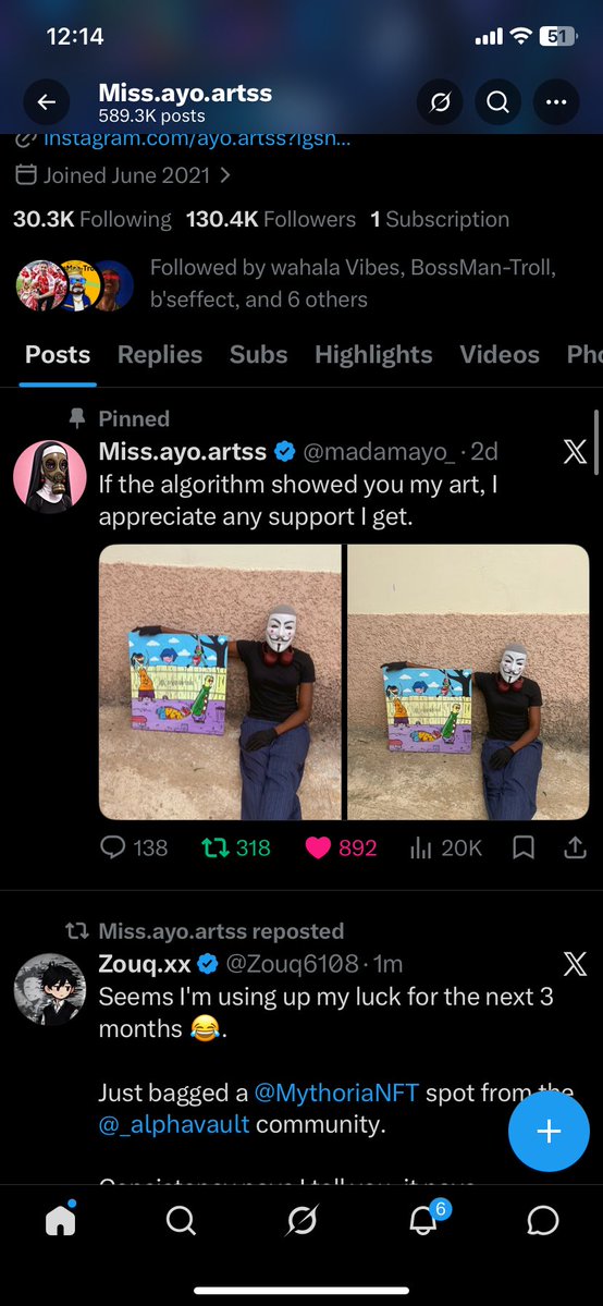 artist tweet media