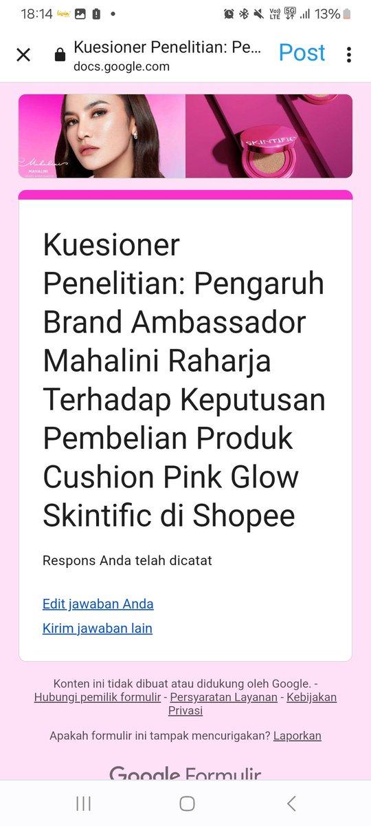 apaddalgienak's tweet photo. @PrilianiNura Ka udah kuisi, tolong isi punyaku ya
Link: (https://t.co/yZtPvSVELn) https://t.co/u7l6YvuTFu