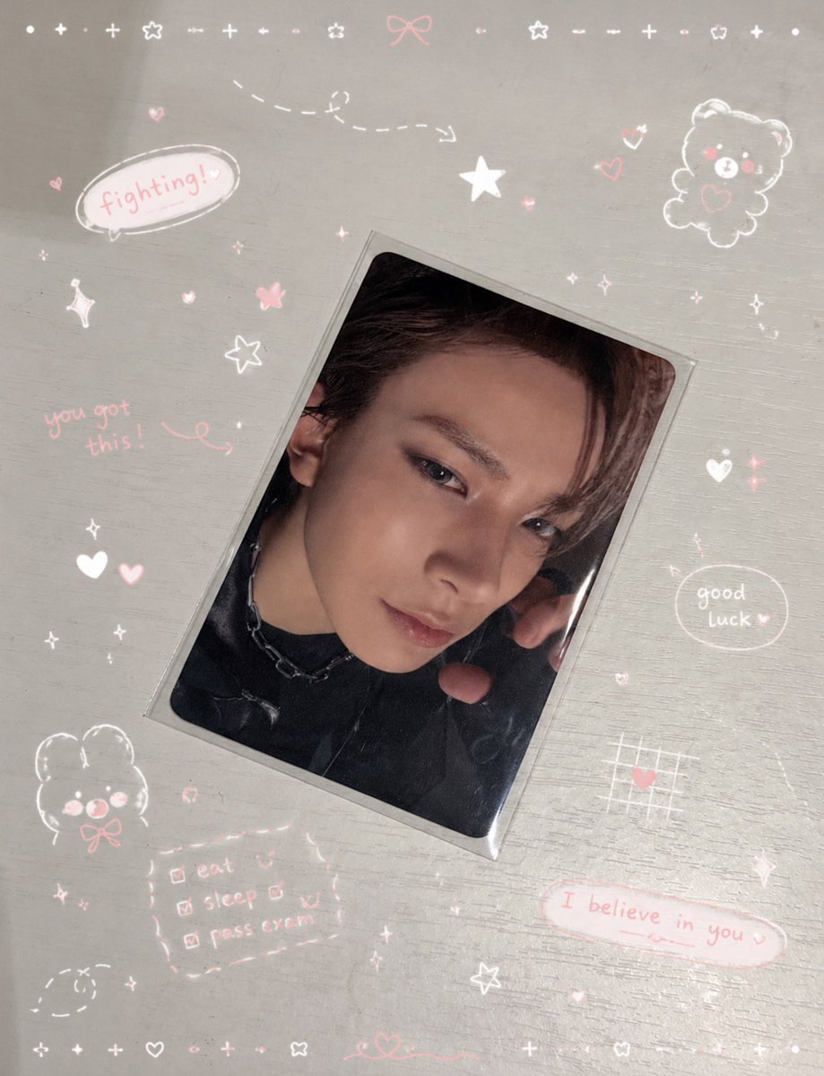 your_l0vereiei's tweet photo. 𖤐 pls kindly rt 𖤐 

แจกการ์ด UMS Japan พี่ฮีซึง ꒰ 🐹 ꒱ ♡

ถ้าหนูได้ IELTS band 8 จากการสอบวันเสาร์นี้ ถ้าได้สุ่มแจกวันอังคารงับ

𓈒 ⊹ กติกา ꒱
♡ รี อย่างเดียวเลยคั้บ !

𓂃 ꒰ ไม่ต้องออกค่าใดๆทั้งสิ้น  ᥫ᭡ ꒱
#ตลาดนัดenhypen #ตลาดนัดเอนไฮเพน https://t.co/qv3Lw1o6yG