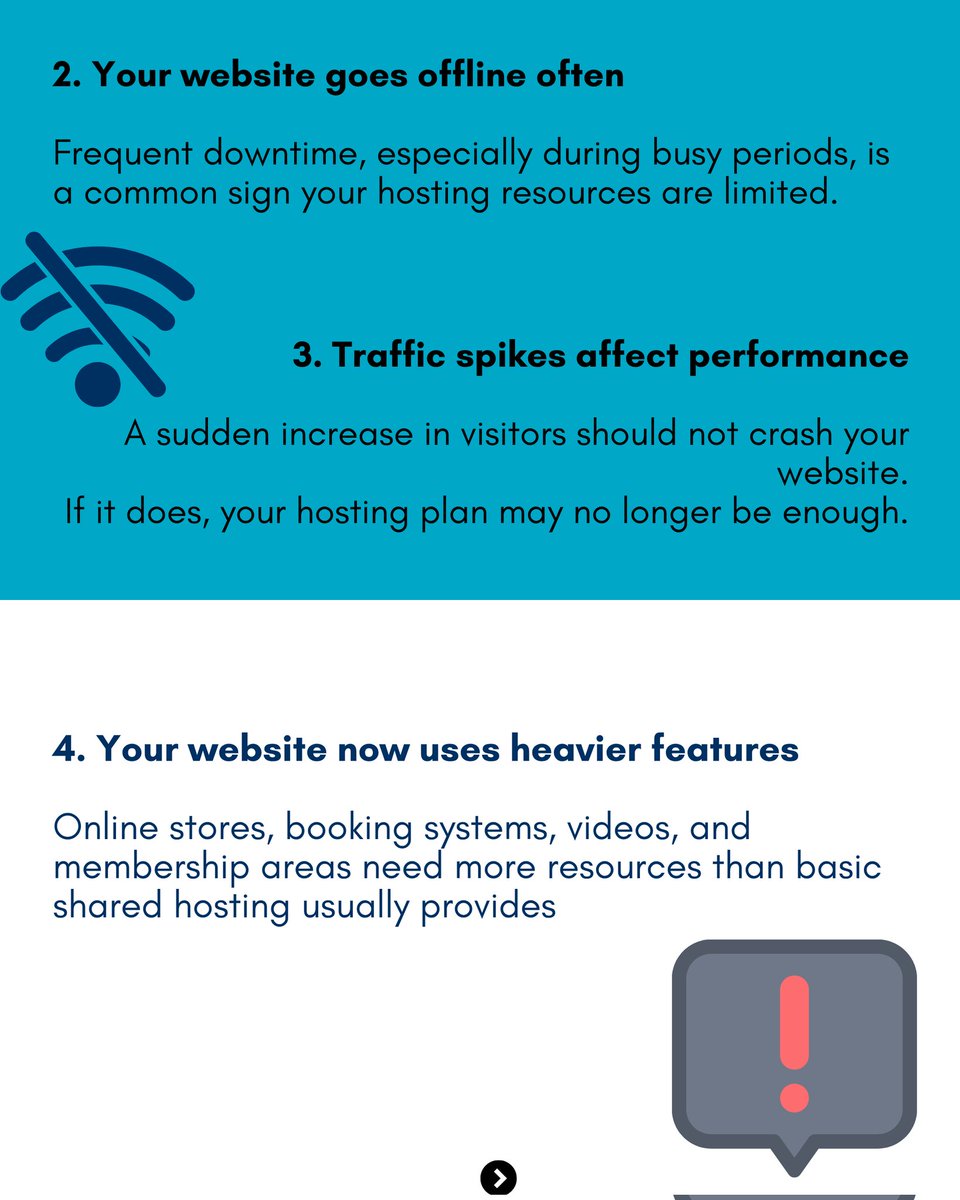 wegohost's tweet photo. If your website is slow, crashing, or struggling with traffic, it might not be your design. It could be shared hosting reaching its limit. When growth starts to stretch your resources, performance follows.

Follow for simple tech insights that help you scale smarter. https://t.co/7yRQAtRodE