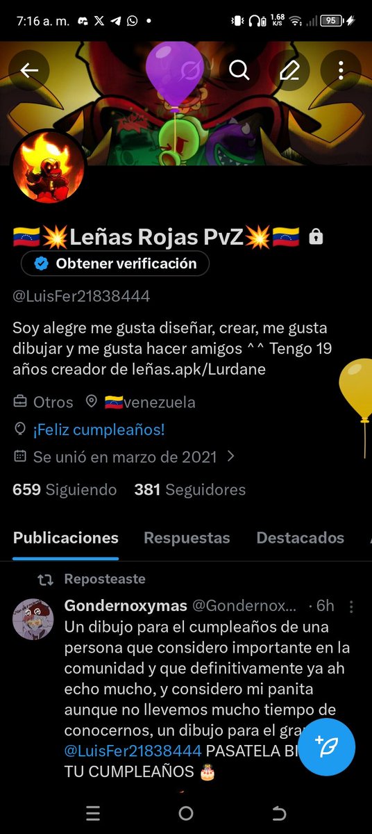 🇻🇪💥Leñas Rojas PvZ💥🇻🇪 tweet media