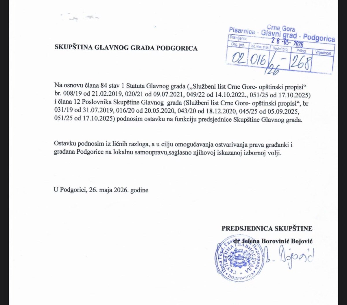 Milena Jovović tweet media