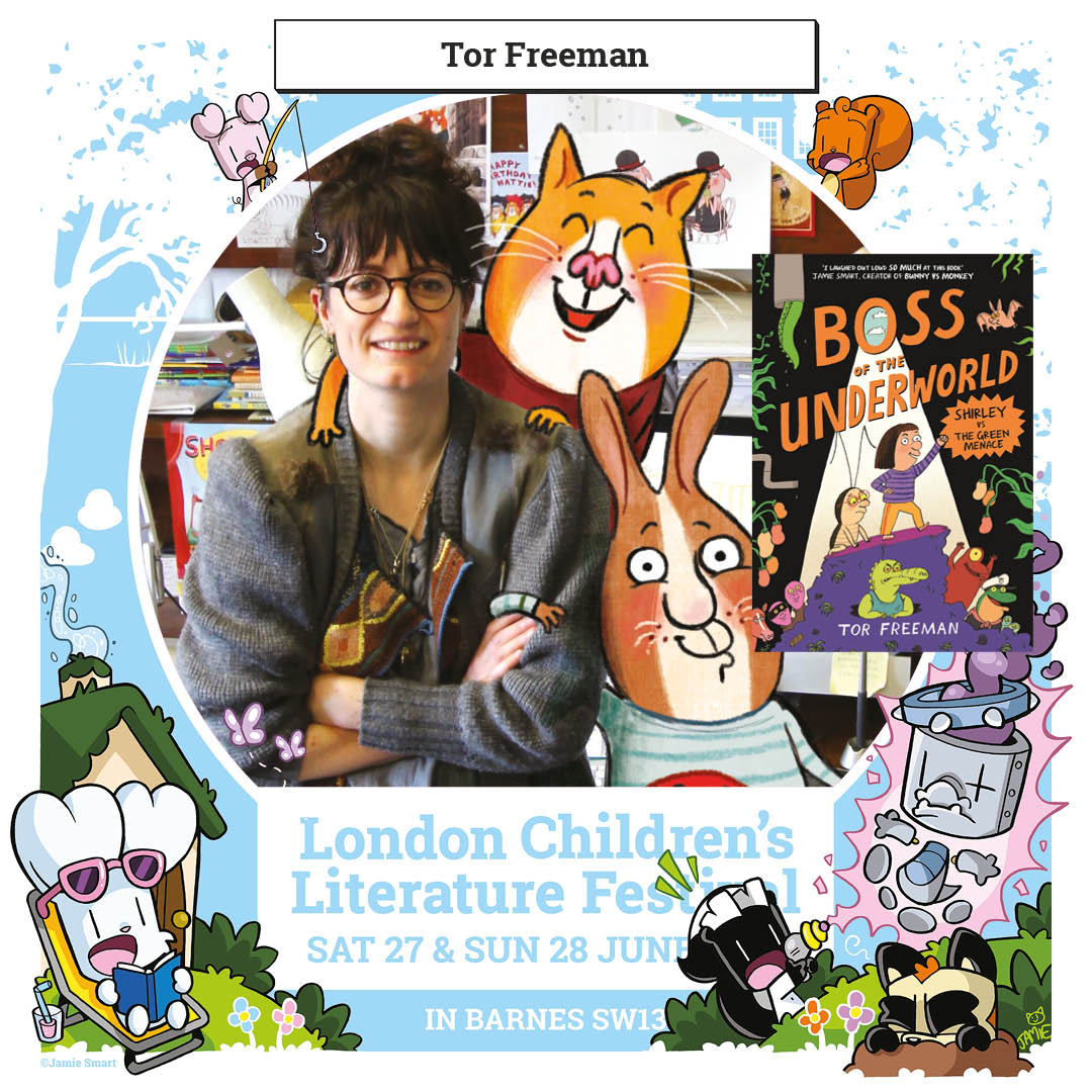 kidslitfest's tweet photo. Hey we don't know about you, but we've been wanting #TorFreeman to come to the UK's biggest kids' books festival for yonks so we just can't wait until Sunday 28 June! So who's joining us?🎟️👉 https://t.co/W8NmxhN2HX https://t.co/SjMA7GOS2m
