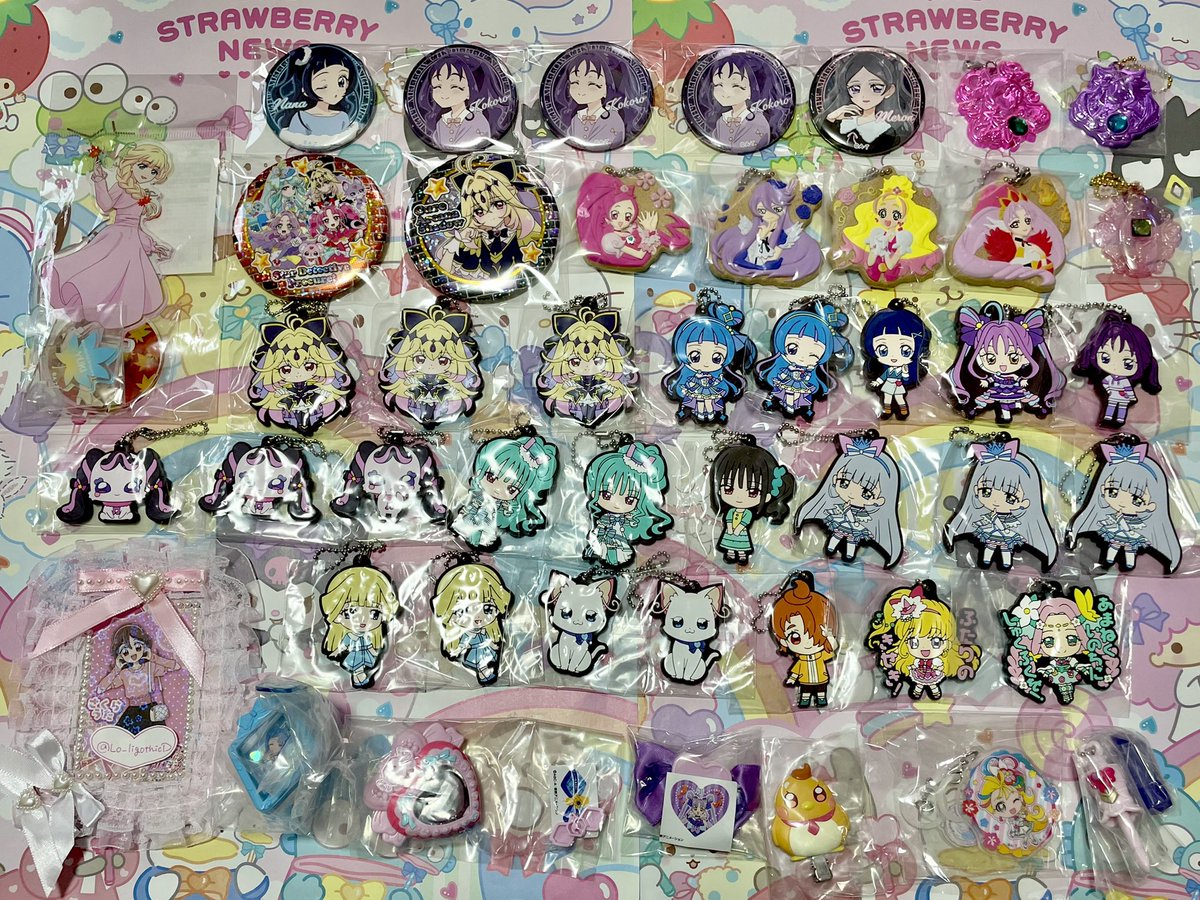 Lo_ligothicD's tweet photo. 〖交換〗プリキュア 缶バッジ ガチャ アクスタ コースター 特典 ブロマイド グミ トレカ ウエハース DCD DVD 色紙 ラバーマスコット 同異種

譲▶️画像

求▶️リプ欄最後(最優先)>>固ツイ、ピンク線譲渡可能

✤郵送、初回プロカ必読
✤1部厳しめ、1部優先度あり。レートご考慮お願いします。 https://t.co/cdPPYVYArj