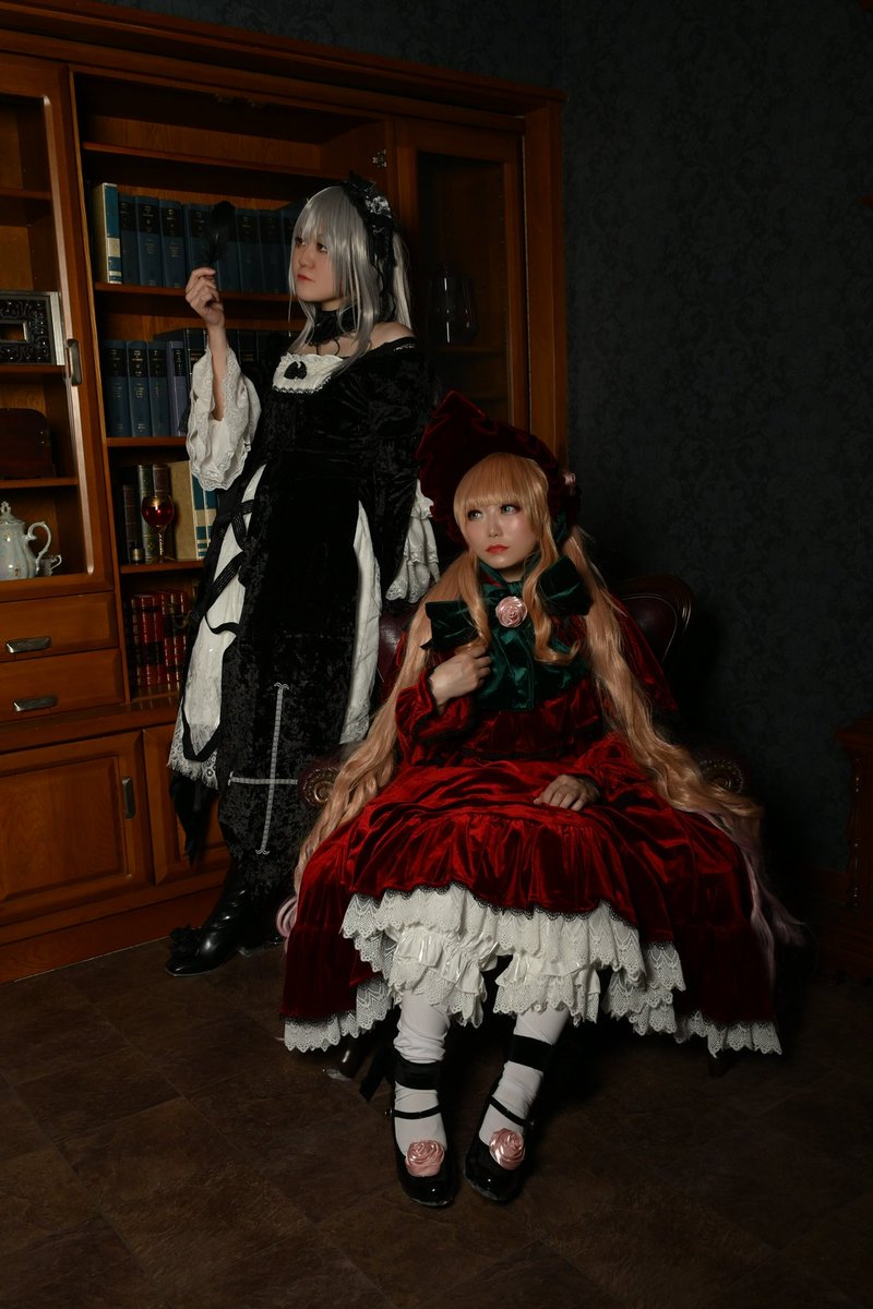 goi_HENSHIN's tweet photo. ※コスプレ/cosplay

完璧な少女に。

🖤: @goi_HENSHIN 
❤️: @harufem さん

📸@YamaGji さん

#四月十一日のアリスゲーム https://t.co/tIUEGkkesA