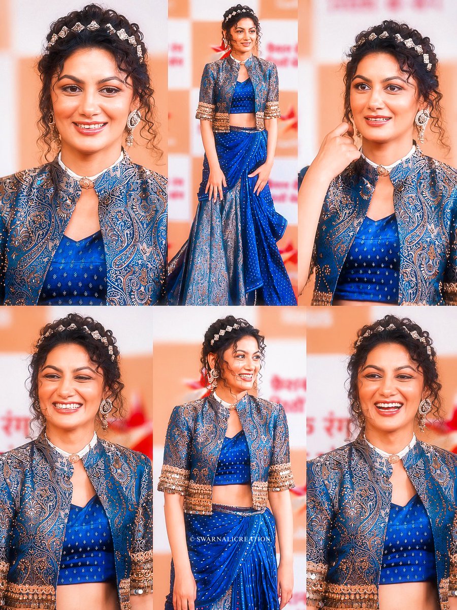 Itswarnali's tweet photo. the blueprint, the moment, the aura 🔥 this is what “gracefully stealing the spotlight” looks like! 💙🦋🌀🧿

@sritijha173598 SHOWSTOPPER THEN NOW FOREVER 🫵⚡
#SritiJha #Aparajita #TumDenaSaathMera #TDSM https://t.co/8SDDkdlg6o