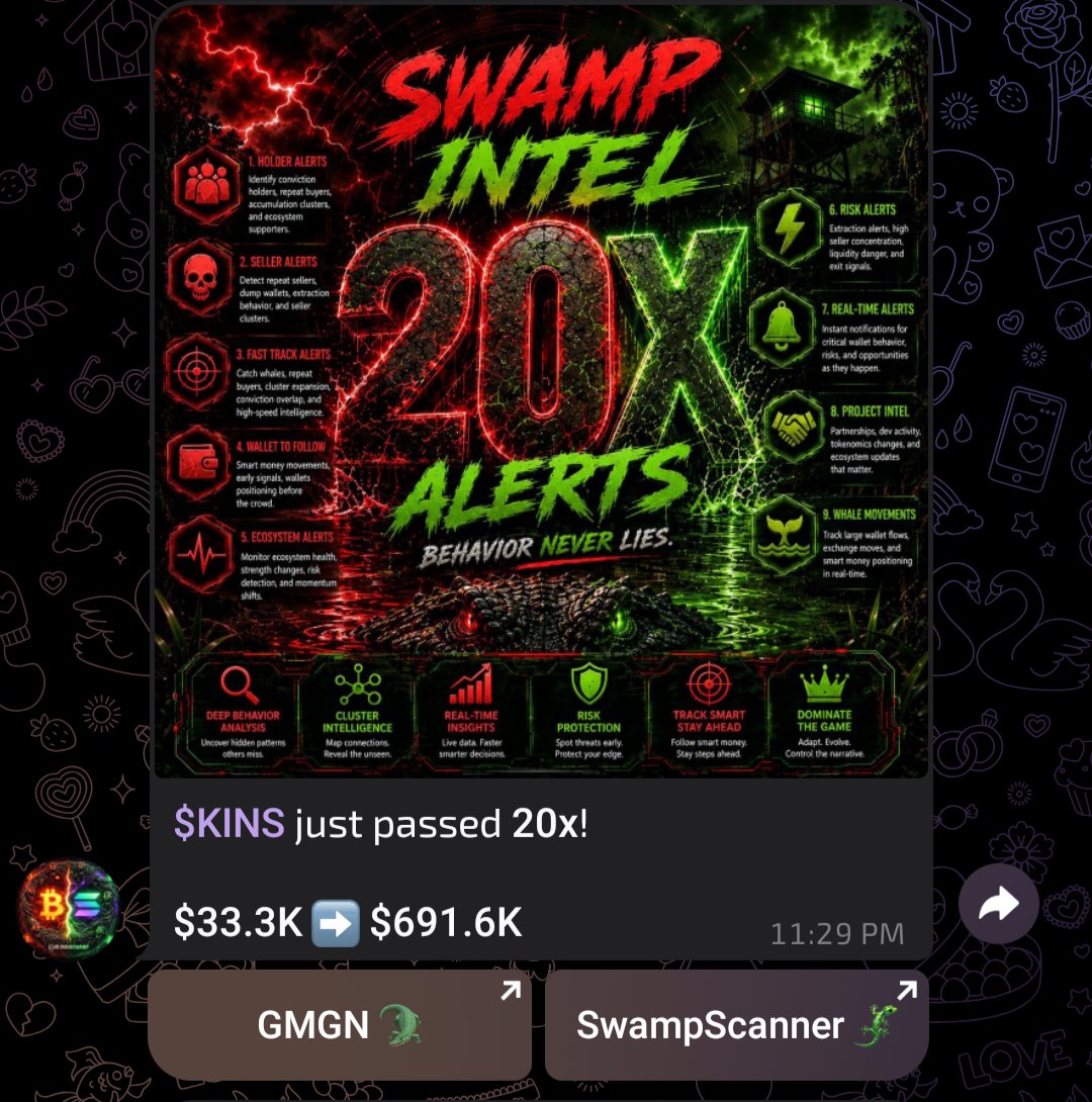 SwampPremium's tweet photo. https://t.co/avssErRBQd
https://t.co/CdUlXyTim2

We're having a lot of fun in Swamp Fast Track, which is a part of the Swamp Ecosystem I'm building for the Swamp Family. I've been around for ages so I don't need to prove myself of course, but  I constantly feel the need to help. https://t.co/fAmUL8B7xU