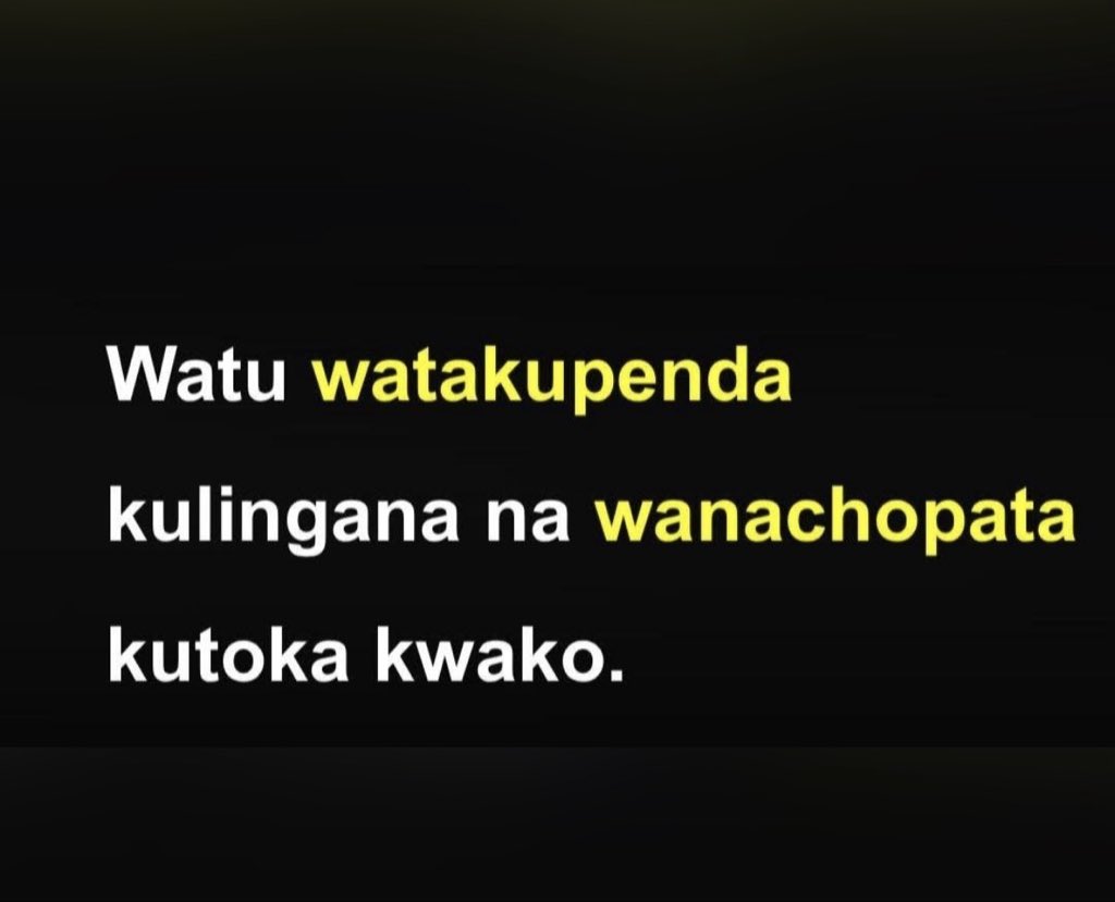 ms_tebbe's tweet photo. Kuwa makini. https://t.co/S1TEhsI1W5