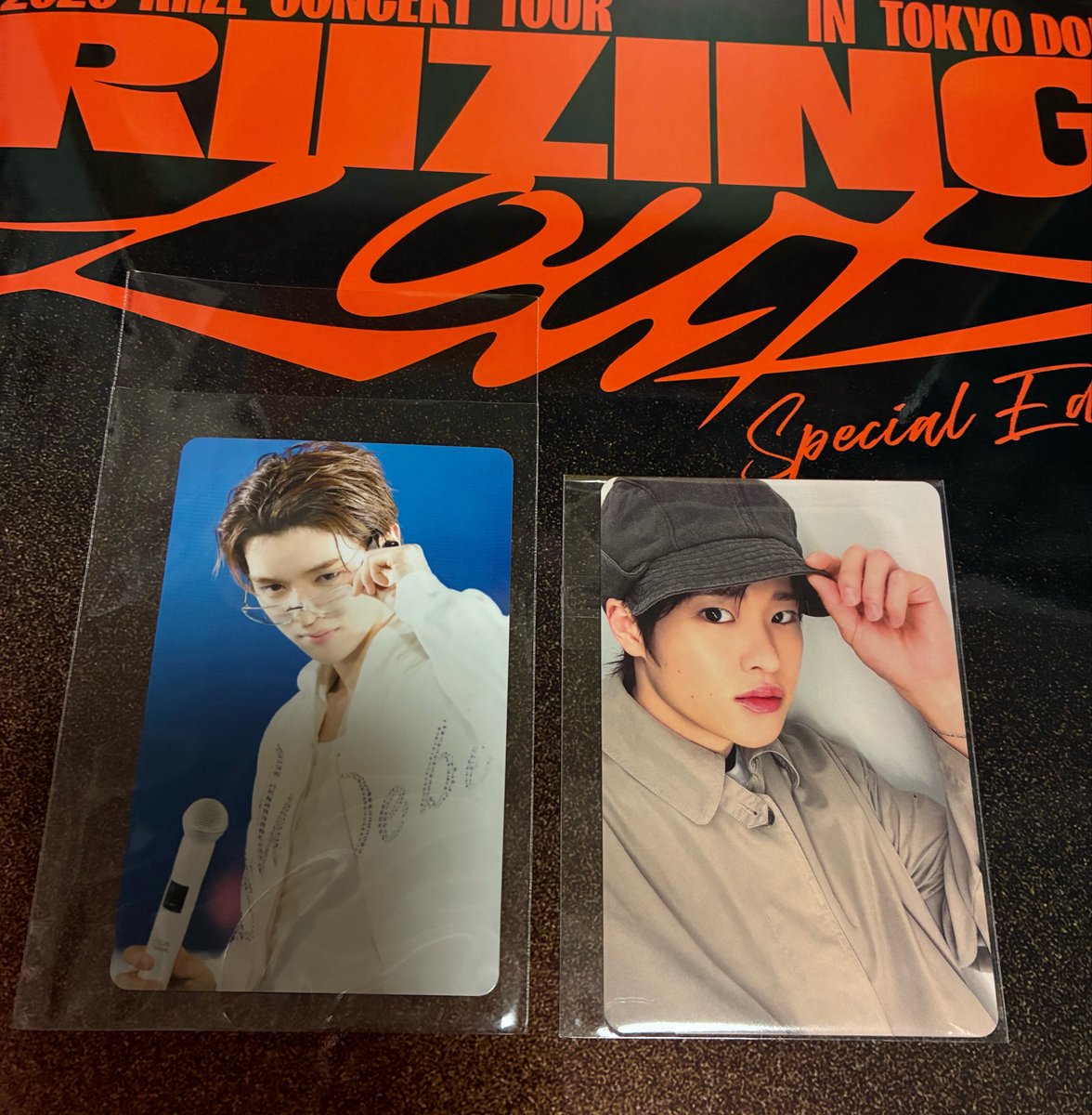 msz_bz's tweet photo. RIIZE RIIZING LOUD
Special Edition in TOKYO DOME            ユニバ特典   トレカ　交換

⭐︎譲⭐︎  ソンチャン、ソヒ

★求★  同種 ウンソク

お気軽にお声がけください🙌🏻 https://t.co/RWL7ULCU0C