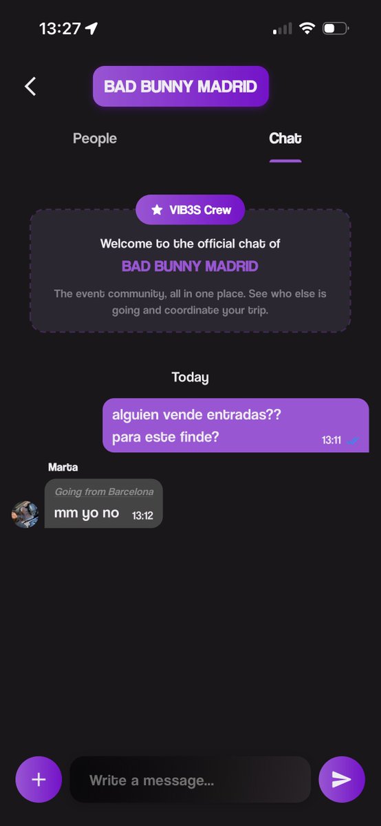 ewen_19's tweet photo. la app looks good @vib3sapp 

#badbunny #badbunnymadrid #comunidad https://t.co/jbK8AGrRST
