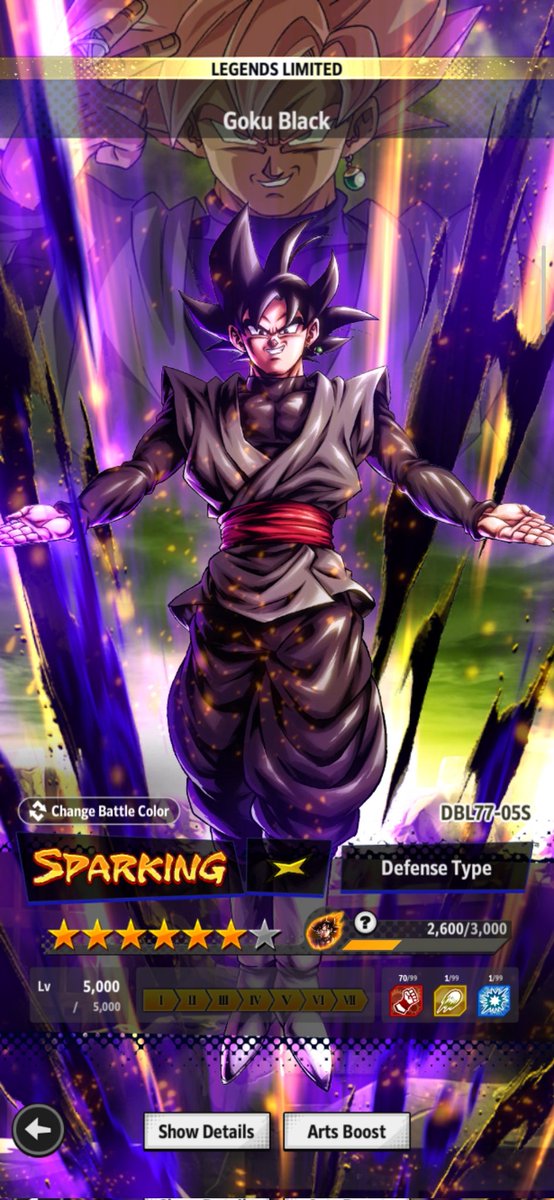 Gokudbl986's tweet photo. Stars check of tgb before his plat release.

#UnpredictableDBL8th
#DBLegends
#DragonBall https://t.co/vsClfxnQcS