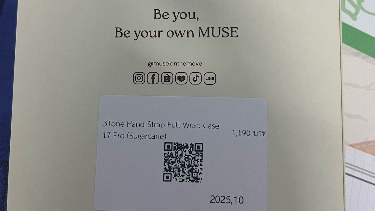 S_unflower___'s tweet photo. pls rt ส่งต่อ❗️

• เคส muse Ip 17 pro สี sugarcane

👉🏻 750฿ รวมส่ง (จาก1190) ใหม่มากๆ
ใช้ไป3วัน ขายเพราะซื้อเคสใหม่คับ

💌 เพิ่มเติม dm ได้เลยค่ะ
รับผ่อน1อาทิตย์หรือมากกว่านั้น
ทักมาคุยก่อนได้คับ 🙇🏻‍♀️🤍

#เคสmuse #เคสไอโฟน17pro #ส่งต่อเคสmuse #museonthemove #museandmore #เคสไอโฟน https://t.co/AkRd2hdoQ1