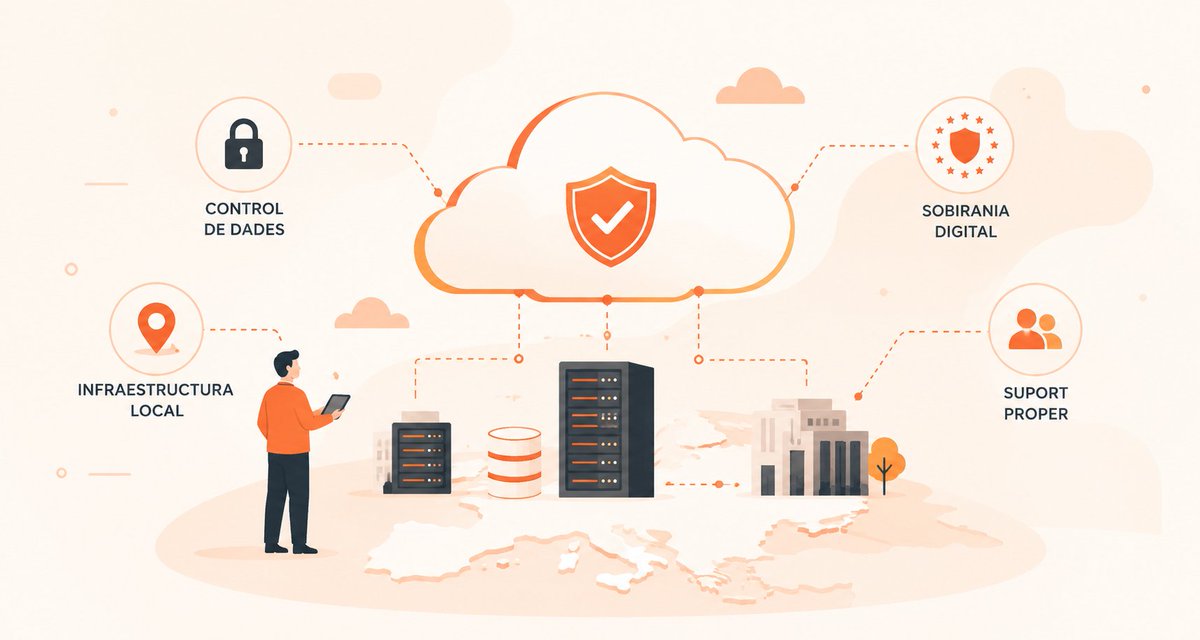 ilimit's tweet photo. ☁️ Descobreix per què el Cloud Sobirà ajuda les empreses a guanyar control, reduir dependències i reforçar la seguretat i la sobirania digital.

T’ho expliquem al nou article 👇
🔗 https://t.co/vyKltZ9BIc

#CloudSobirà #CloudComputing #SoberaniaDigital https://t.co/MEsrK5AiLl