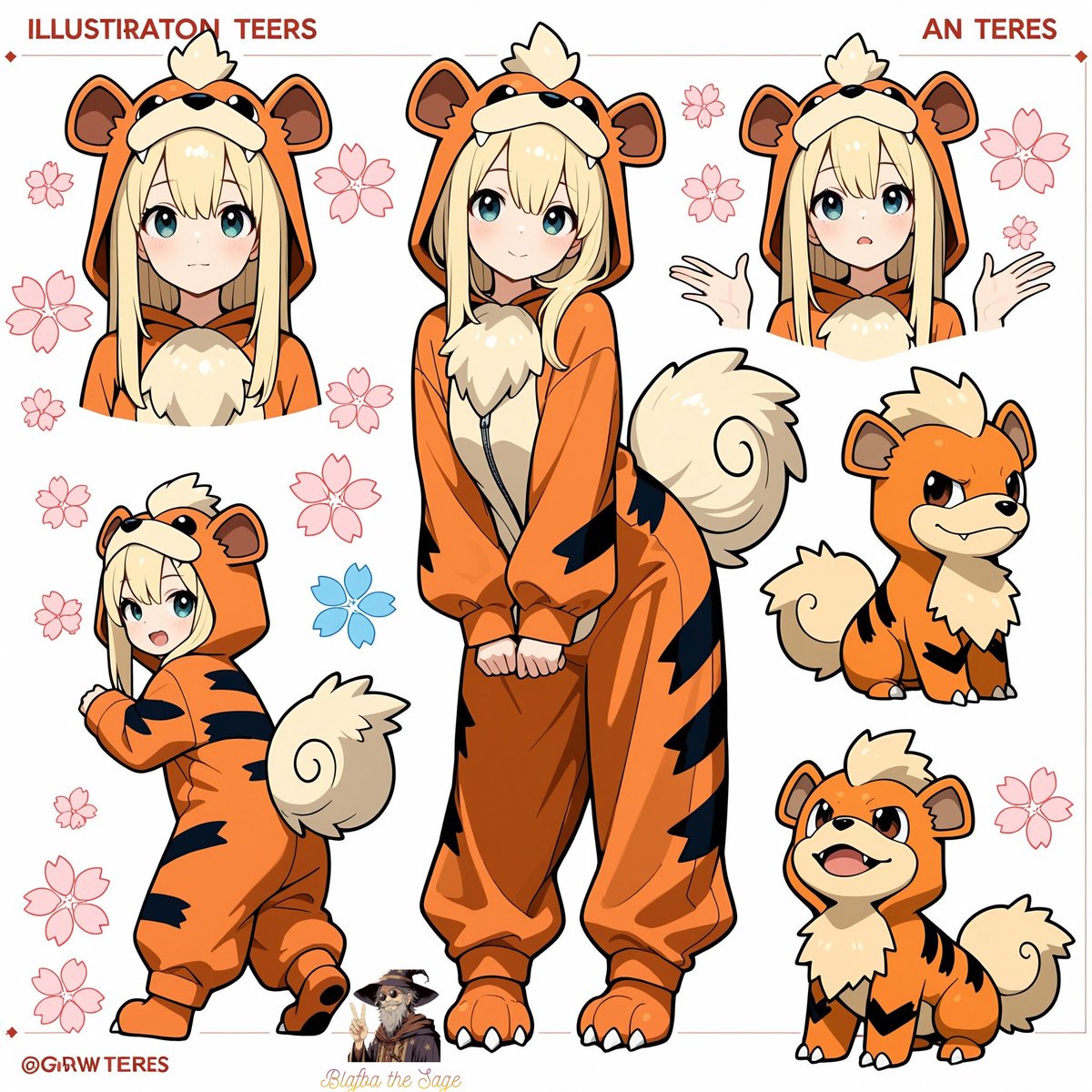 blafba_art's tweet photo. Good afternoon all,

To help you through this Tuesday, i made a super cute girl in a growlithe outfit 🥰 
I hope you have a great day today!

#AIart #AIイラスト https://t.co/prUHl8TskV