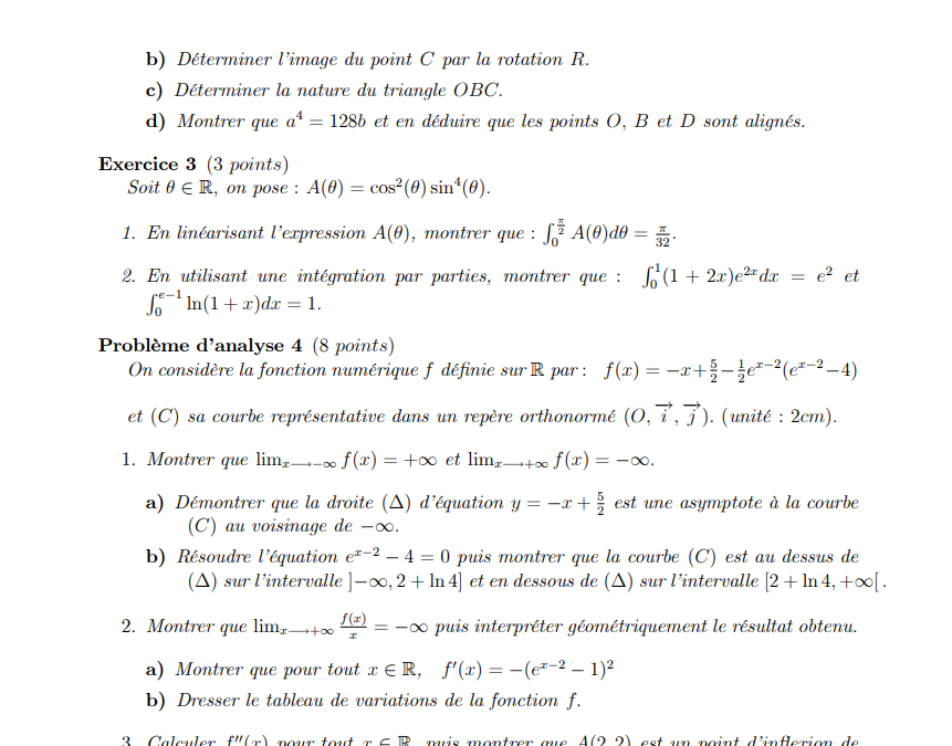 etudegenerale's tweet photo. (2 bac pc et svt)
Bac blanc maths nº2 sujets et corrigés ✍️
https://t.co/pwMgy6sLEk
#math #maths #mathematics #mathématiques #2bac https://t.co/vtyM5qTaY6