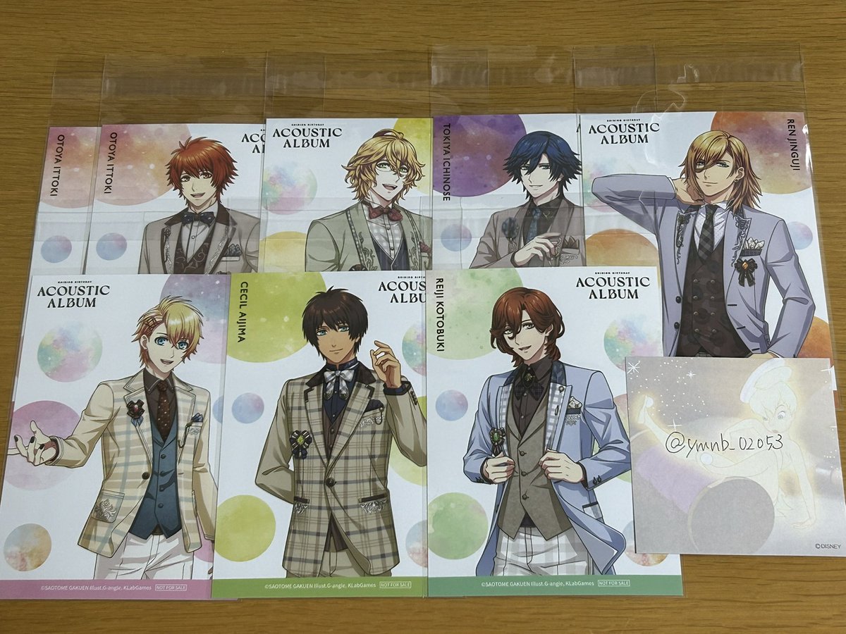 ymnb_02053's tweet photo. 《交換》
うたプリ アコースティックCD
Shining Birthday Acoustic Album C賞 ブロマイド 特典

譲> 音也2 、那月 、トキ��� 、レン(現在お声がけ中) 、翔 、セシル 、嶺二

求> 真斗

名古屋手渡し、もしくは郵送交換希望です。
検索からもお気軽にお声がけください。 https://t.co/e1DDXdB0cq