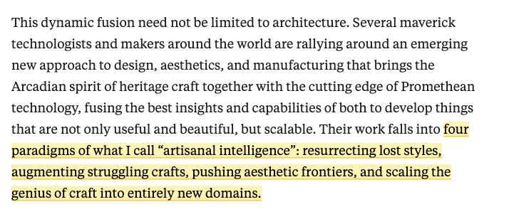 andrewjb_'s tweet photo. yet more proof that @LouisElton96 is truly one-of-a-kind

an excellent essay on nostalgia vs accelerationism, the aesthetics of progress, and how to end slop by tapping into artisanal intelligence: https://t.co/qLAsuQamUe