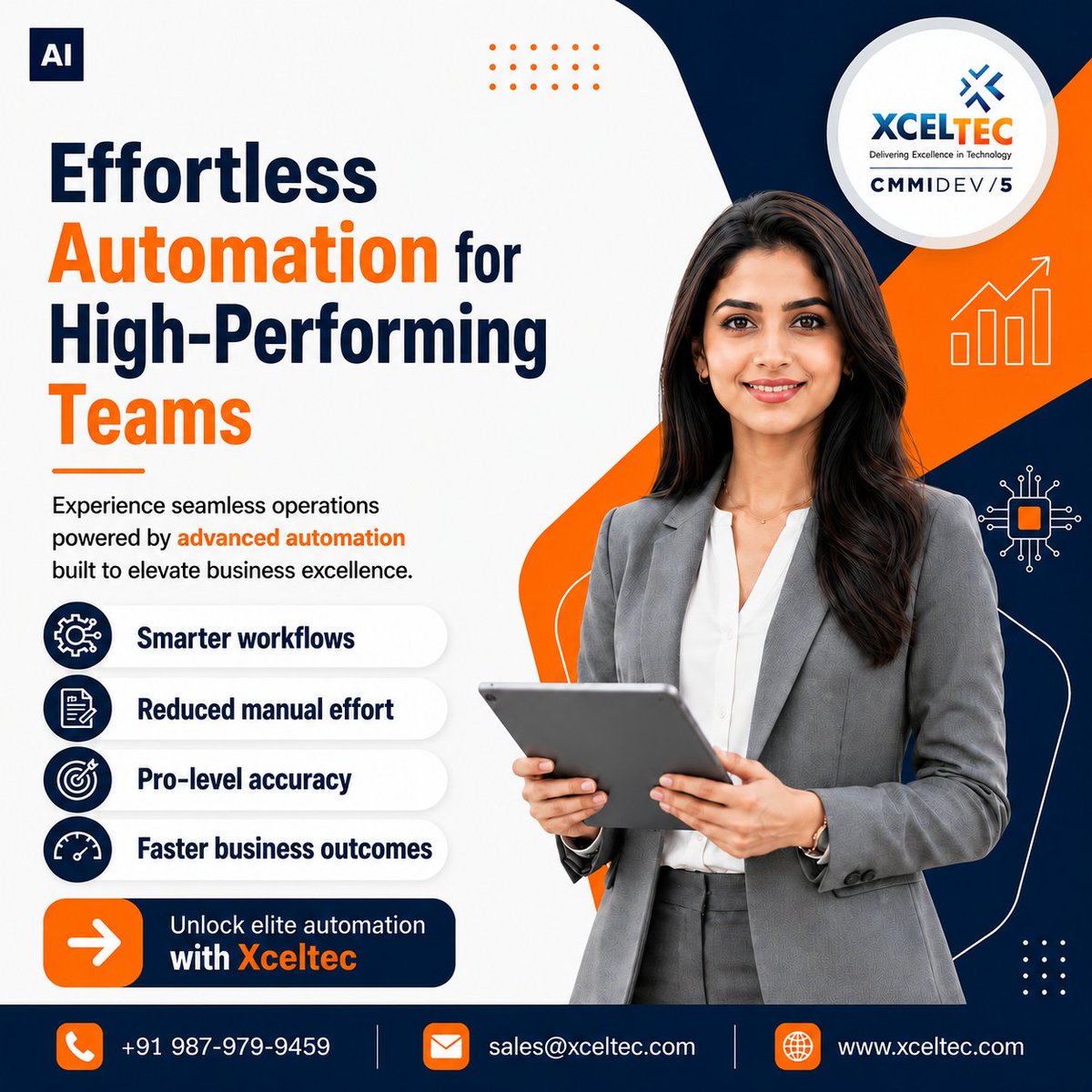 XcelTec's tweet photo. Effortless automation for high-performing teams. XcelTec helps businesses streamline workflows, reduce manual effort, improve accuracy, and achieve faster outcomes with advanced AI-powered automation solutions.

#XcelTec #BusinessAutomation #AIAutomation https://t.co/XElZKaM0DW