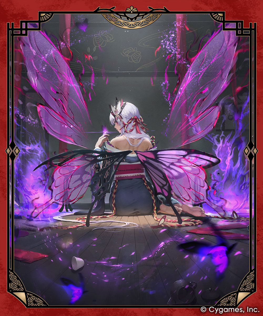 Mani_chi_MT's tweet photo. Shadowverse: Worlds Beyondにて「優雅なる虫風花」通常とカードスタイルのイラストを描かせていただきました! #シャドバWB https://t.co/B1cS3jg5Lp