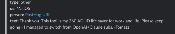 knoxyash's tweet photo. Littlebird is the first tool that actually offloads his cognition instead of adding another tab to manage.

that's the bar we're designing for now. https://t.co/fh785US4kf