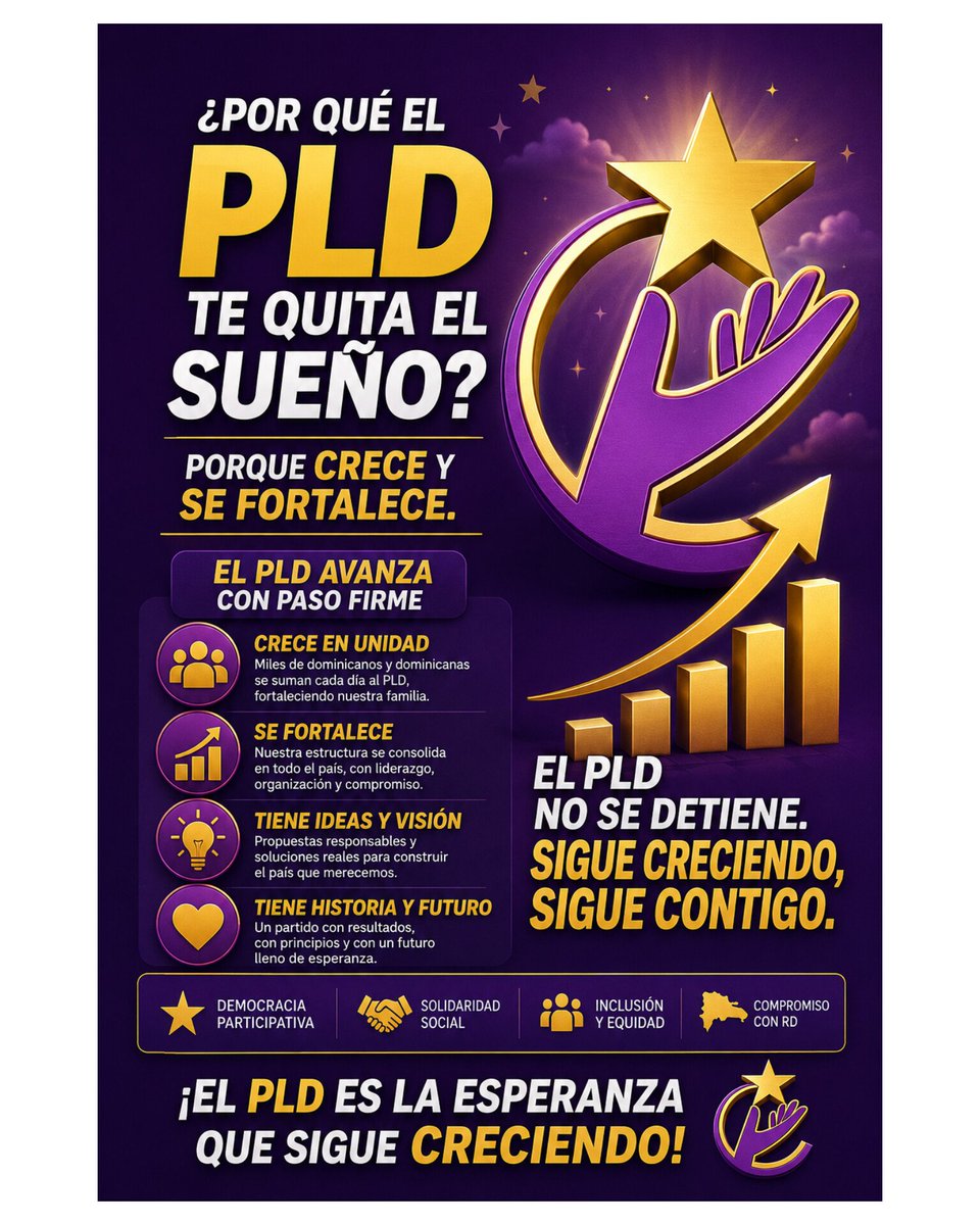 CayeroSoy's tweet photo. ¿Por qué nuestros adversarios se preocupan tanto por el PLD? https://t.co/f9esOI2oYt