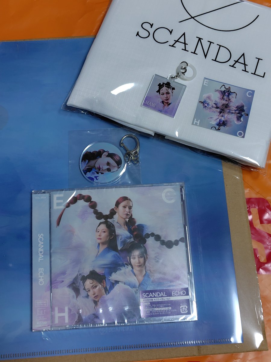 POP UP SHOPのランダムキーホルダーはMAMIさんでした CDは、通常版以外