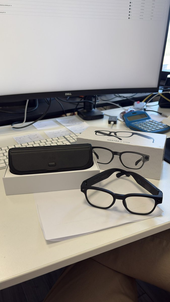 HerputN's tweet photo. Big one for @askwhizio: we just got our hands on @MentraGlass Live smart glasses. 🕶️
They don’t even ship to Europe yet — we found a way to get them to Romania anyway.
Today techs text AskWhiz on WhatsApp. Next: point the glasses at an error code or a wiring panel and just ask — hands stay on the job, AskWhiz sees what you see.
The field assistant is about to get eyes.