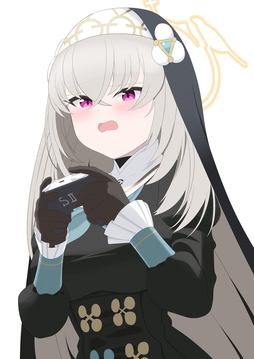今月描いた絵を晒そう 今月はミカ様生誕祭絵とゲームプレイする
