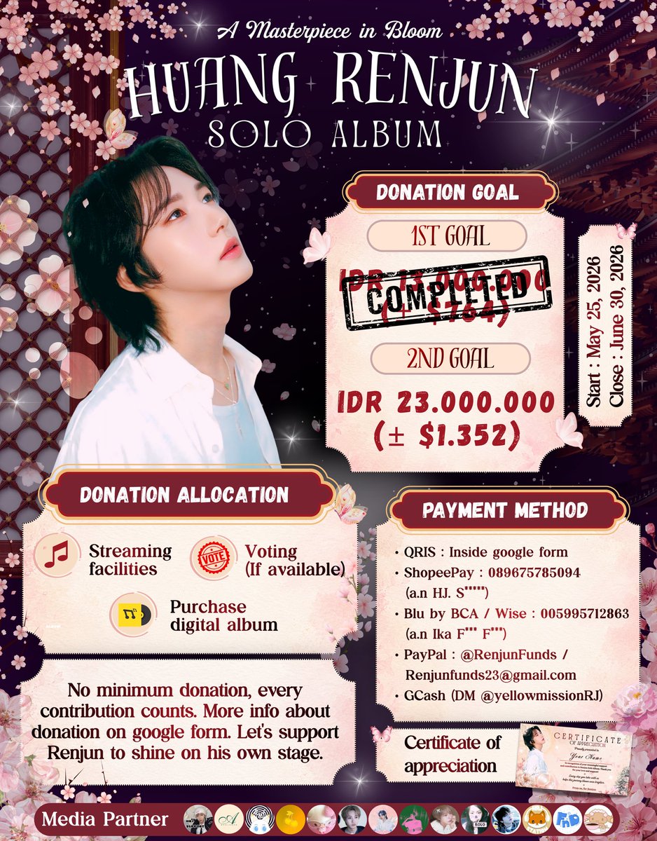 RENJUN VOTE & STREAMING tweet media