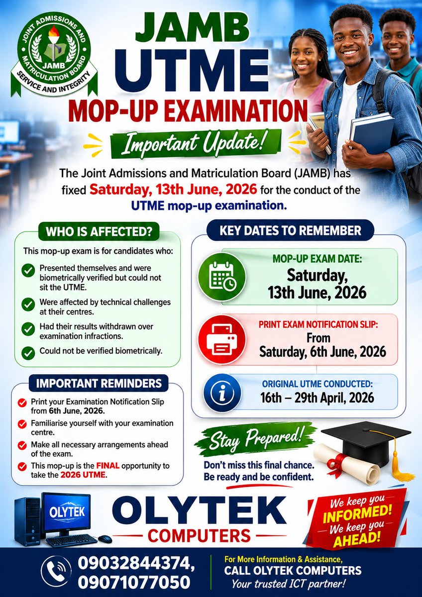Olytekcomputers tweet picture