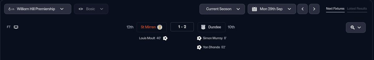 FM26 Scottish Premiership tweet media