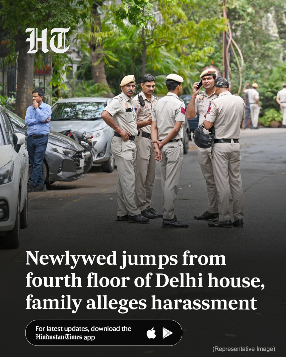 htTweets's tweet photo. Even as Twisha Sharma case continue to grab spotlight over dowry-linked abuse, a 25-year-old woman from New Delhi died by suicide, with the family accusing her husband and in-laws of dowry harassment.

Tap to read: https://t.co/sfJiuG7TxQ https://t.co/wDJoorM56l