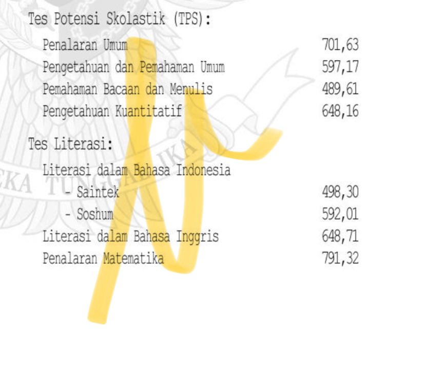 proteactor's tweet photo. rata rata skor : 620,86
rata rata nilai : 89,5 

info dong guys mandiri apa ya yang kira kira aman untuk di daftar dan bisa lolos…untuk saintek ya! https://t.co/73X89jvPI1