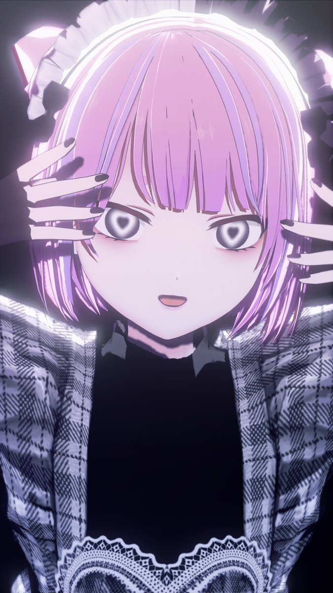 酢いか様☺︎ 洗脳アイ(?)できた！ これちゃんと💜がぐるぐる動くんですよね