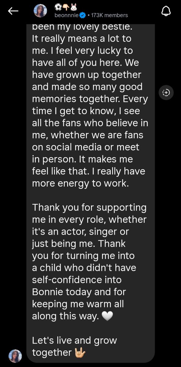 zenwrites_'s tweet photo. Bonnie's message thanking her 1M followers on IG (instagram) 

#Bonnie #BonniePattraphus #ThaiGL #glseries #trending #GMMTV https://t.co/vtheyB8cVR